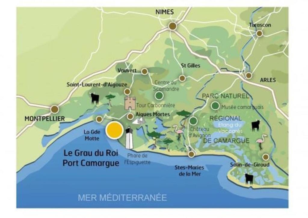Studio - 2Min Mer & Plages - Grau Du Roi Le Grau-du-Roi Zewnętrze zdjęcie